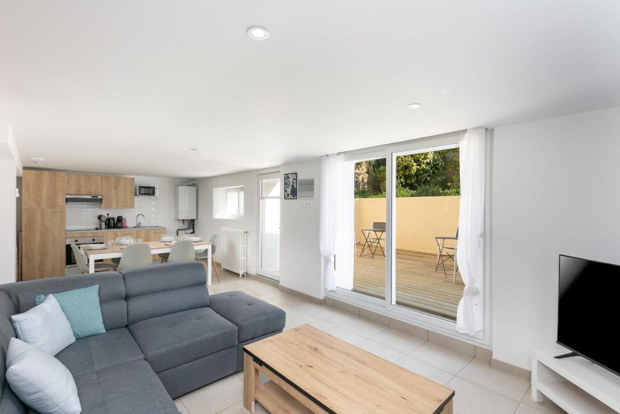 La Belle Poule : Chambre Spacieuse Avec Sdb Privative, Cuisine Et Salon Partages, Terrasse, Proche Facs Et Centre Brest Eksteriør bilde